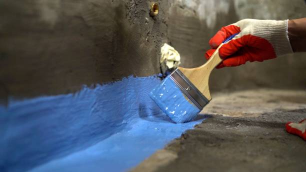 Commercial Emergency Waterproofing project at a Newbury, OH business property by SJ Waterproofing Pros
